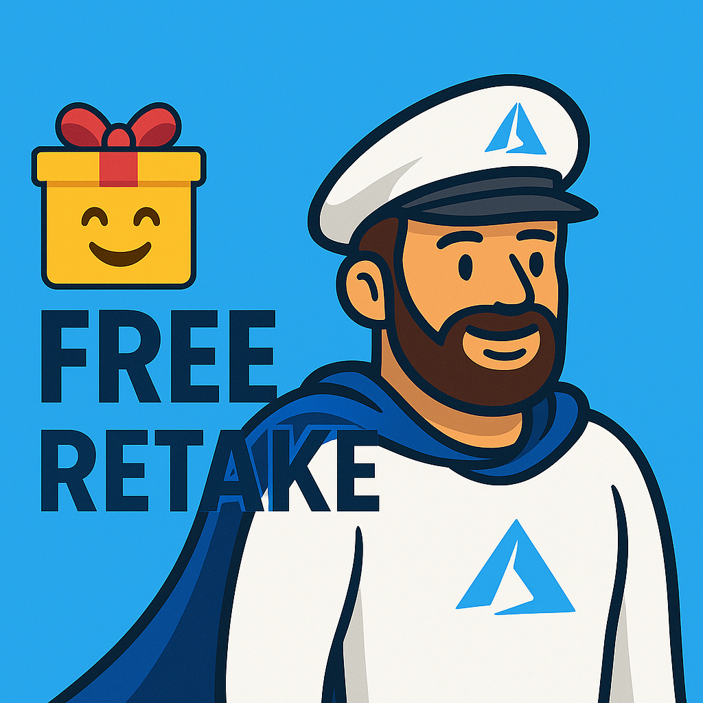 Free Retake Exams Banner